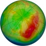Arctic Ozone 1991-01-09